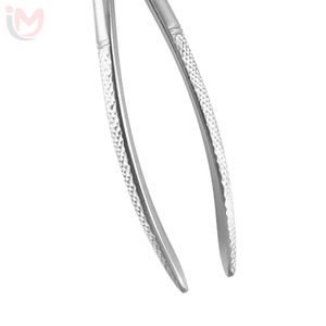 IMANS ENTERPRISES IE-EF-0104 Forceps d'extraction dentaire en acier inoxydable, manuel, avec poignée ergonomique, instrument de classe I pour racine de la mâchoire supérieure - Product Image 3