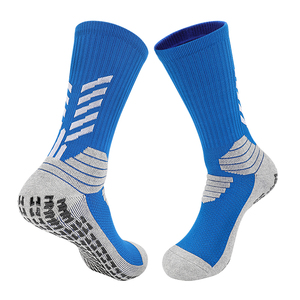 Chaussettes de sport en spandex/polyester pour hommes, personnalisables avec logo, respirantes, écologiques, de haute qualité, pour adultes, vente en gros - Product Image 1