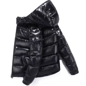 Chaqueta de burbujas ligera de alta calidad para hombre, cálida, para invierno, cuello alto, cierre de cremallera frontal, informal, superventas - Product Image 3