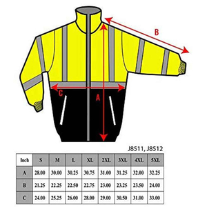 Gilet de travail personnalisé, sweat à capuche de sécurité réfléchissant, gilet de sécurité haute visibilité, sweat à capuche réfléchissant de sécurité avec la meilleure qualité OEM - Product Image 6