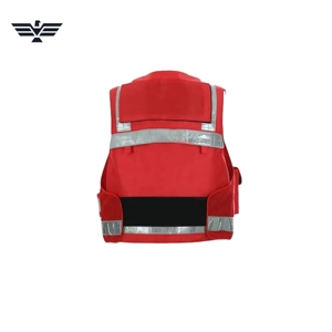EMPIRE TREND WEARS Custom EMS Trauma <b>Utility</b> <b>Vest</b> | Reflective Hi Visibility Silk Screen Printed Polyester Seamless Fusing - Product Image 6