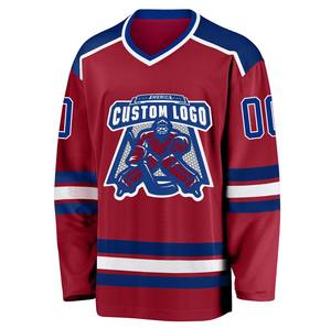 Jersey de Hockey sobre Hielo de Alto Rendimiento, Tejido Transpirable que Absorbe la Humedad, con Nombre de Equipo Personalizado, para Entrenamientos y Partidos Unisex - Product Image 3