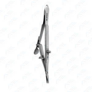 คีมจับเข็มสำหรับการผ่าตัดขนาดเล็กเครื่องมือสำหรับการผ่าตัดแบบตรงที่ยึดเข็มคาลต์สแตนเลส - Product Image 4