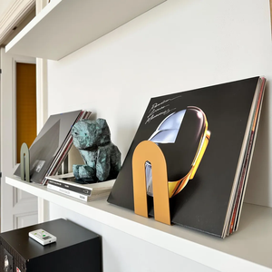 Sujetalibros de Hierro Elegantes para Decoración de Biblioteca Tradicional, Mejoran el Organizado de Libros con Acabado Metálico Pulido - Product Image 2