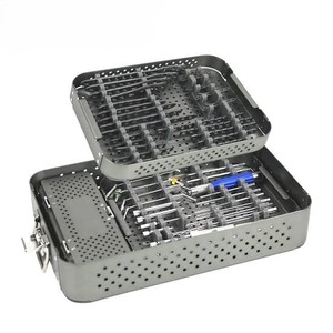 Juego de Instrumentos Quirúrgicos para Fragmentos Óseos Pequeños, Acero Inoxidable, Implante Ortopédico, Placa de Bloqueo, Brocas, Juego de Fijación para Trauma - Product Image 4