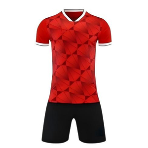Conjunto de Uniforme de Fútbol Personalizado de Alta Calidad para Adultos, Secado Rápido, 100% Poliéster, Transpirable, con Estampado - Product Image 4