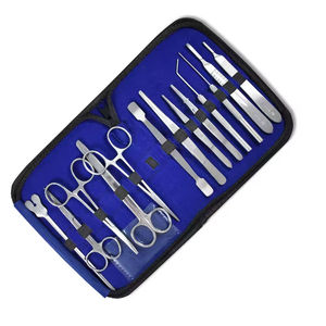 Medical Student Training <b>Kit</b> Reusable Surgical Instruments & Skin Simation Silicone Pad for <b>Suture</b> Practice By Grip Surgical - Product Image 4