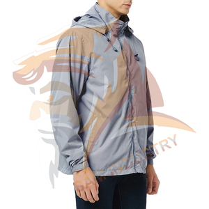 Chaqueta Cortavientos Personalizada de Alta Calidad con Mangas Largas para Hombre, Chaqueta Cortavientos para Exteriores Disponible en Todas las Tallas - Product Image 6