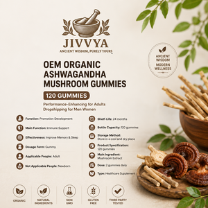 Poudre d'ashwagandha |   Capsules |   Extrait – Complément alimentaire à base de plantes de qualité supérieure, marque privée et fabrication OEM, fabriqué en Inde |   Qualité d'exportation - Product Image 4