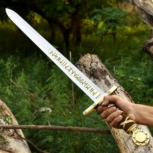 Espada Merlin del Destino, Réplica de Espada de Fantasía para Exhibición, Accesorio de Cosplay, Espada Decorativa Personalizada, Espada de Figura de Acción para Regalo - Product Image 2