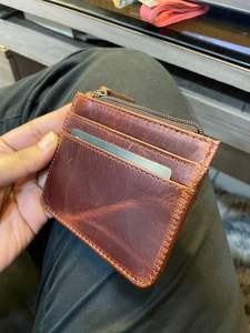 Tarjetero de Cuero Genuino a Precio Económico, Cartera Minimalista Delgada con Bloqueo RFID, Sin Cierre, Grosor Personalizado - Product Image 3