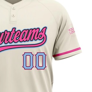 Yourteams <b>Baseball</b> Jersey Short Sleeve Sublimated Print Moisture Wicking Polyester Unisex Regular Fit All Seasons Team Apparel - Product Image 5