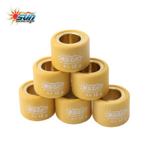 Juego de Rodillos de Polea CVT SUN Racing Taiwan 12G 18x14mm, 6 Piezas/Juego, para Scooter BEAT Fi, Nuevo, Potencia Equilibrada, Aceleración Suave - Product Image 1
