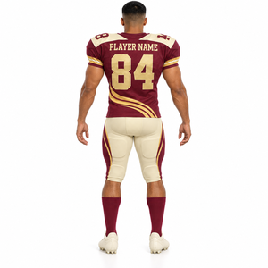 Pantalones de Jersey de Fútbol Americano Sublimados Personalizados, Transpirables y Antibacterianos, Uniforme de Equipo de Fútbol Americano para Clubes Adultos, Ligas Escolares - Product Image 2