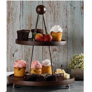 Support à gâteau élégant en métal pour table, idéal pour les fêtes d'anniversaire, la maison, l'hôtel et le restaurant - Product Image 3