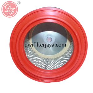 Elemento de Filtro de Aire Industrial Redondo de Alto Rendimiento con Malla de Acero Galvanizado para Compresor - Product Image 5