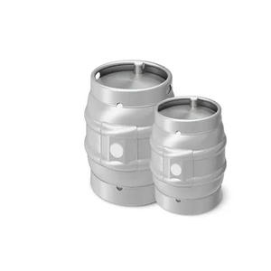 Fût à bière de grande capacité durable 30L, 20L, 50L, en acier inoxydable 304, norme européenne, EURO KEG - Product Image 2