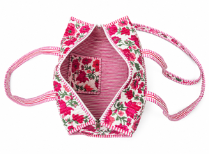 Bolsa de Viaje Deportiva de Lujo con Estampado Floral, Cierre de Cremallera, Gran Capacidad, Diseño Casual y Resistente - Product Image 2