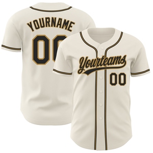 Maillot de baseball tendance authentique OMMIZ INDUSTRY personnalisé jaune-royal et noir, le plus vendu en gros - Product Image 3