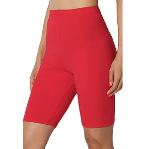 Shorts de sport pour femmes, anti-déchirure, taille haute, rétractables, pour la course à pied, la salle de sport et le fitness - Product Image 6