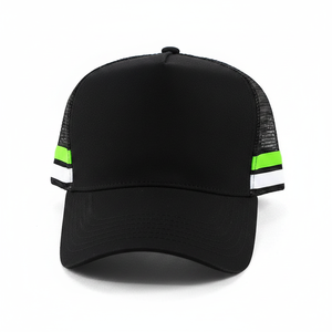 New Customized Logo Promotional Cheap Price Manufacturer Solid Color Blank Trucker <b>Cap</b> Snapback Sports Baseball <b>Caps</b> for Men - Product Image 1