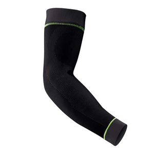 Manchon de compression pour cyclisme avec motif imprimé noir, protection anti-UV, pour adultes, unisexe, pour le sport - Product Image 5