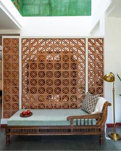 Meilleures ventes : Briques murales de salle de bain en argile artisanale, personnalisées du Vietnam, à motif floral de citron, type bloc de ventilation, en brique réfractaire frittée de haute qualité - Product Image 4