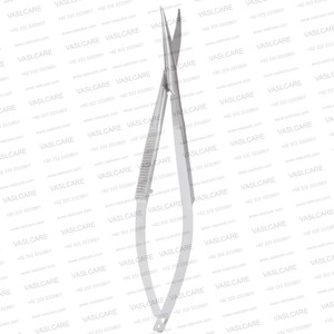Tijeras de tenotomía Westcott de 4-1/2″ (11.5 cm) – Tijeras oftálmicas para cirugía ocular de 18 mm con punta roma y mango de resorte de Vaslcare - Product Image 6