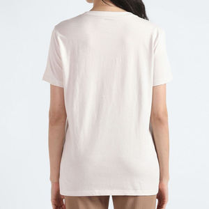 เสื้อยืดผู้หญิงฤดูร้อนคุณภาพสูง ออกแบบตามสั่ง ผ้าฝ้าย 100% ปักโลโก้ตามสั่ง พิมพ์ลาย ระบายอากาศ แห้งเร็ว - Product Image 3