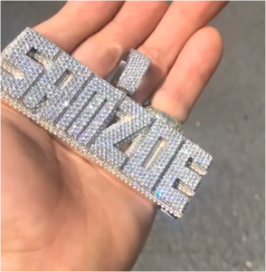 Collar de Cadena Cubana con Diamantes Cultivados en Laboratorio VVS, Certificados por IGI, en Oro Blanco de 9K, 14K y 18K, Estilo Hip Hop para Hombre, con Colgante Iced Out, OEM ODM - Product Image 1