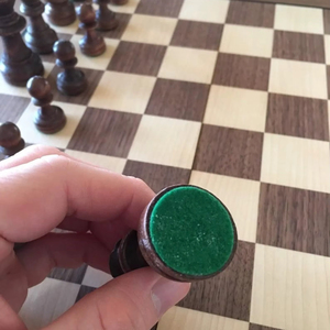 ILAHI's Eco-Friendly Rustic Polished Rectangle <b>Chess</b> <b>Board</b> Game 100% Handmade Pure Wood Animal/Love Style Customized Size <b>Chess</b> - Product Image 1