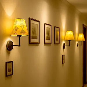 Lámpara de Pared Metálica de Alta Calidad para Decoración del Hogar, Oficina, Espacio de Trabajo, Hotel y Cafetería, Disponible a Precio de Mayoreo - Product Image 2