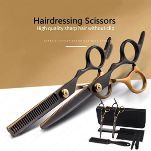 Stainless Steel Professional Hairdressing Scissors <b>Set</b> <b>Barber</b> Hair Cutting Trimming Styling Salon Tool Kit - Product Image 3