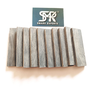 Écailles de corne de buffle noire écologiques fabriquées à la main, sablées, matériau naturel durable pour la fabrication de couteaux personnalisés, artisanat artistique - Product Image 4