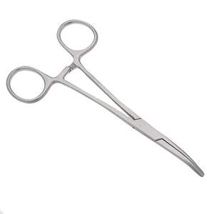 Pinces hémostatiques chirurgicales de haute qualité Kelly à mâchoires dentelées pour une hémostase fiable et des applications d'instruments médicaux - Product Image 2