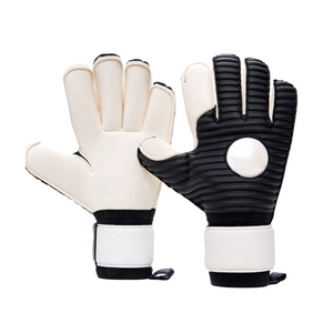 Football Goalkeeper <b>Gloves</b> Wrist Length Full Finger Non-Slip Breathable PU Material Pull-On Closure Unisex Sports <b>Gloves</b> - Product Image 2