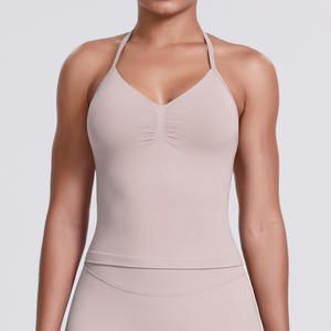 High Quality Workout Tank <b>Tops</b> for Women Tank <b>Top</b> Classic Style For Gym Fitness Yoga tank <b>Top</b> Sleeveless Workout Yoga Minimalist - Product Image 2