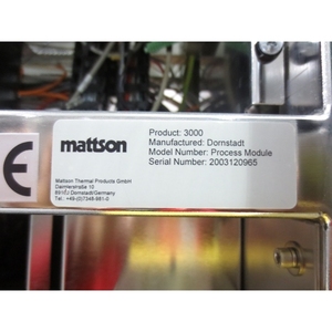 Mattson AST3000 RTP - อุปกรณ์และอะไหล่เซมิคอนดักเตอร์ระดับโลกที่เชื่อถือได้ - Product Image 5