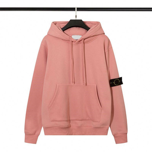 Sweat à capuche unisexe de haute qualité, coupe classique, logo personnalisé, 100% coton, écologique, respirant, 220g, poids lourd - Product Image 4