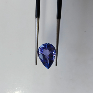 Tanzanita Azul Natural de 11x8MM, Corte Pera, Gema Suelta de la Mejor Calidad para Joyería - Product Image 1