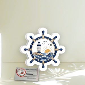 Nouvelle Palette d'Extensions de Cils Magnétique en Forme de Roue de Bateau Nautique, Diamant, Écologique, en Acrylique, Motif Cœur et Fleur - Product Image 6