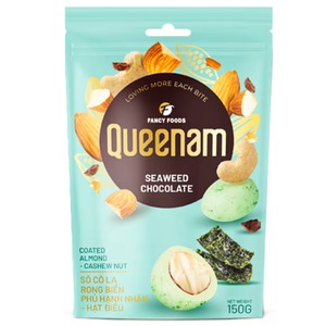 ราคาขายส่ง รับผลิตแบบ OEM/ODM ช็อกโกแลตดรากี ฮาลาล ช็อกโกแลตเคลือบสาหร่าย ช็อกโกแลตเคลือบอัลมอนด์และเม็ดมะม่วงหิมพานต์ 150 กรัม ผู้จัดจำหน่ายส่งออก - Product Image 1