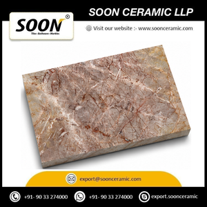 SOON CERAMIC - Mármol de Calcita Pulido para Revestimiento de Paredes y Pisos, Diseño Contemporáneo, Ecológico, Impermeable, en Losa Grande, Estilo Rajasthan - Product Image 6