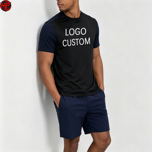 Nueva Llegada, Conjunto Deportivo de Verano para Hombre, Camiseta y Pantalones Cortos con Impresión Digital Personalizada, Conjunto Deportivo para Hombre al por Mayor - Product Image 4