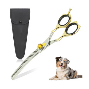 Tijeras Curvas Ligeras y Reutilizables para el Cuidado de Mascotas, Acero Inoxidable, Alta Calidad, Duraderas - Product Image 1