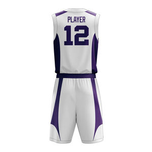 Conjunto de Uniforme de Baloncesto Unisex sin Mangas Hecho a Medida 2025, 100% Poliéster, Antibacteriano, de Secado Rápido, Transpirable, con Impresión Digital - Product Image 3