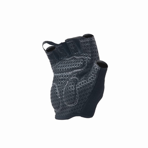 <b>Half</b> Finger Fitness Gloves Black Blue Mesh Breathable Non <b>Slip</b> Adjustable Wrist Strap Gym Weight Lifting Training Unisex - Product Image 3