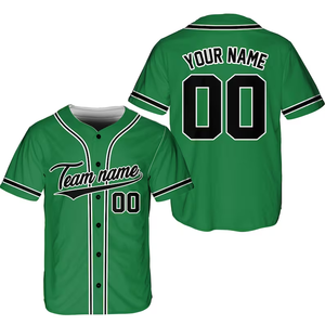 Uniformes Deportivos Personalizados al por Mayor, Ropa Deportiva Personalizada para Equipos, Jersey de Béisbol Personalizado para Hombre y Niño, MOQ Bajo - Product Image 1