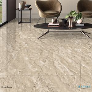 Carrelage de sol en porcelaine de haute qualité 600x600 mm 60x60 cm Design poli Fort trafic pour utilisation en intérieur et en extérieur dans les centres commerciaux Morbi - Product Image 4