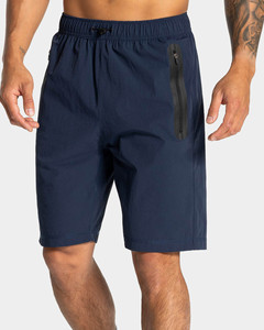 Nouveau design, short pour homme personnalisé, bleu marine, 9 pouces, séchage rapide, taille élastique avec ajusteur, short de sport et streetwear pour homme, été - Product Image 6